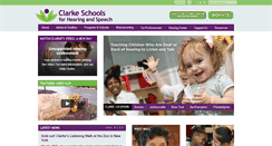 Desktop Screenshot of clarkeschools.org